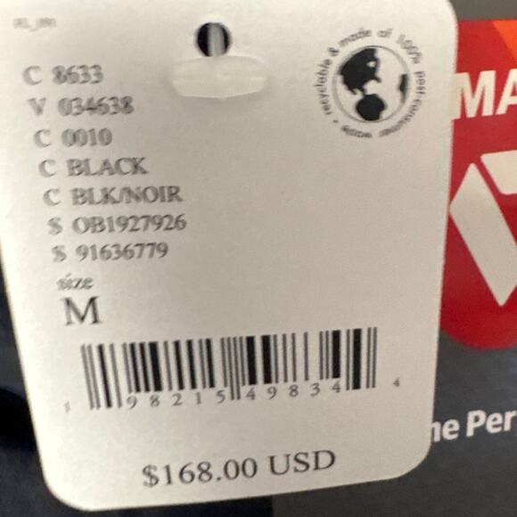 Free People FP Movement Slalom Reversible Fleece Vest - Black M NWT Athleisure - Picture 6 of 9